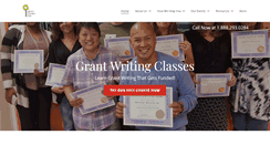 Desktop Screenshot of grantwritingclasses.org