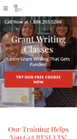 Mobile Screenshot of grantwritingclasses.org